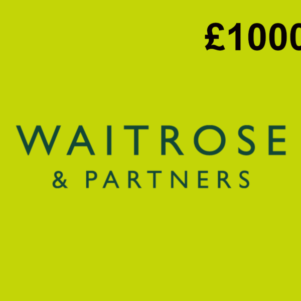 Waitrose & Partners £1000 Gift Card UK